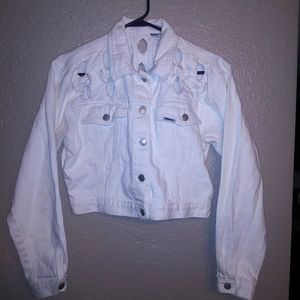 Rare Jordache 90s vintage jean jacket bows OG